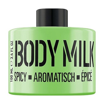 foto молочко для тіла mades cosmetics stackable spicy body milk пряний лайм, 100 мл