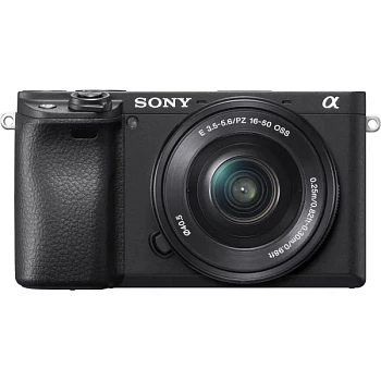foto фотокамера бездзеркальна sony alpha 6400 kit + 16-50mm black (ilce6400lb.cec)