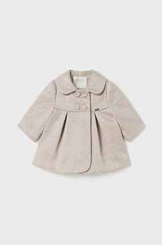 foto пальто для малышей mayoral newborn цвет коричневый
