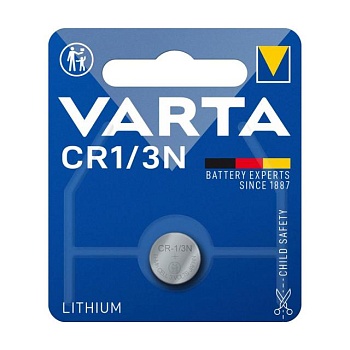 foto литиевая батарейка varta cr1/3n монетного типа, 1 шт