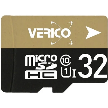 foto карта пам'яті verico microsdhc 32 gb uhs-i (class 10) card only (1mcov-mdh933-nn)