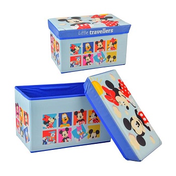 foto корзина-ящик для игрушек країна іграшок mickey mouse, 40*25*25 см (d-3526)