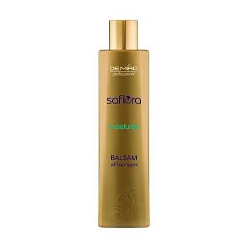 foto увлажняющий бальзам demira professional saflora moisturize balsam для всех типов волос, 300 мл