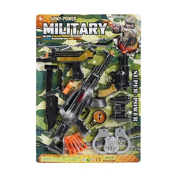 foto іграшковий військовий набір країна іграшок military, від 3 років, 6*51.6*4 см (2626-01-21)