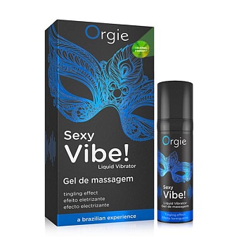 foto жидкий вибратор orgie sexy vibe! liquid vibrator, 15 мл