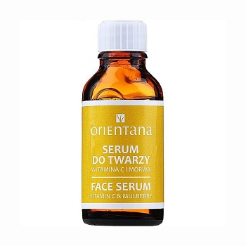 foto сыворотка для лица orientana bio serum vitamin c&mulberry с витамином c и шелковицей, 30 мл