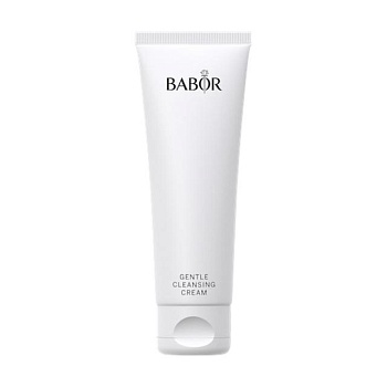 foto очищувальний крем для чутливої шкіри обличчя babor gentle cleansing cream, 100 мл