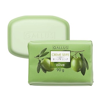 foto мило тверде gallus creme seife beauty soap olive, 90 г