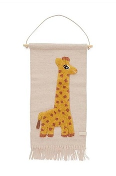 foto настенный декор oyoy giraffe wallhanger