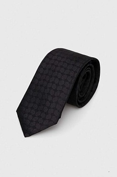 foto шовковий галстук joop! колір чорний