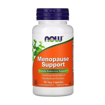 foto диетическая добавка в капсулах now foods menopause support менопауза травяной комплекс, 90 шт