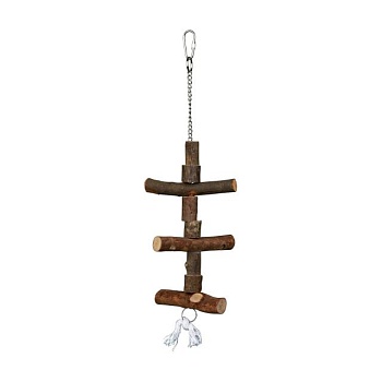 foto дерев'яна іграшка для птахів trixie, 40 см (5870)