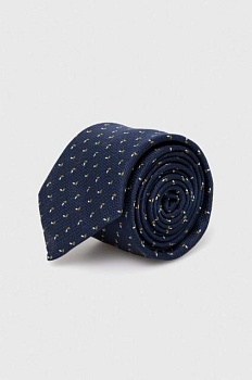 foto краватка boss колір синій