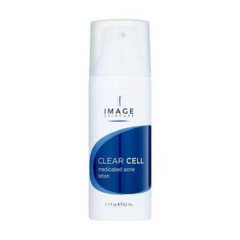 foto лосьйон від прищів для обличчя image skincare clear cell clarifying acne lotion, 50 мл