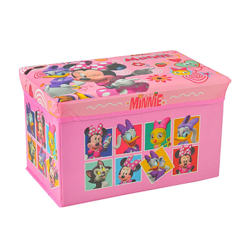 foto корзина-ящик для игрушек країна іграшок minnie mouse, 40*25*25 см (d-3524)