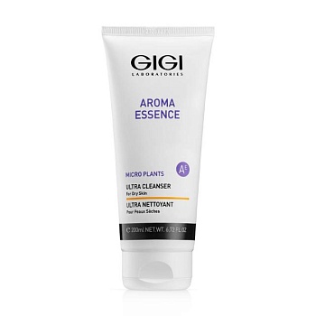 foto мило gigi aroma essence ultra cleanser для сухої шкіри обличчя, 200 мл