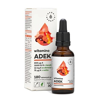 foto дієтична добавка вітаміни в краплях aura herbals vitamin adek вітамін а + d3 + е + к2, 30 мл