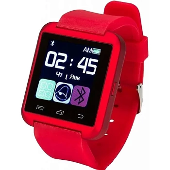 foto уцінка - смарт-годинник atrix smart watch e08.0 (red) #