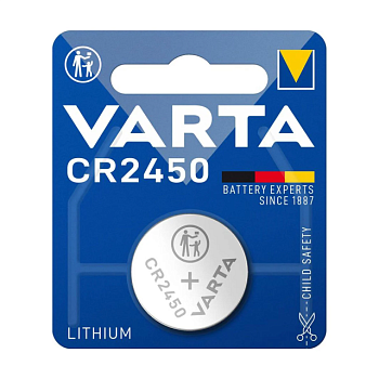 foto літієва батарейка varta cr2450 монетного типу, 1 шт