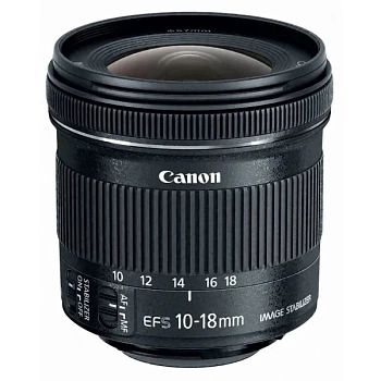 foto объектив к фотокамере canon ef-s 10-18mm f/4.5-5.6 is stm (9519b005)