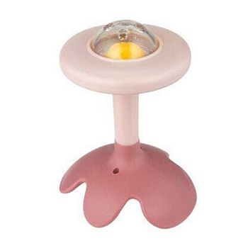foto погремушка-прорезыватель canpol babies сенсорный, розовый, с рождения (56/610_pin)