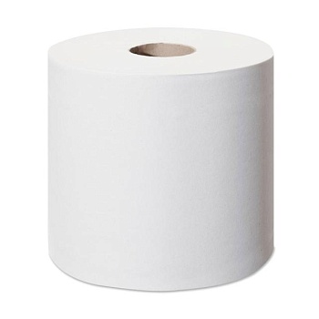foto туалетная бумага tork smartone белая, 2-слойная, 1 мини-рулон